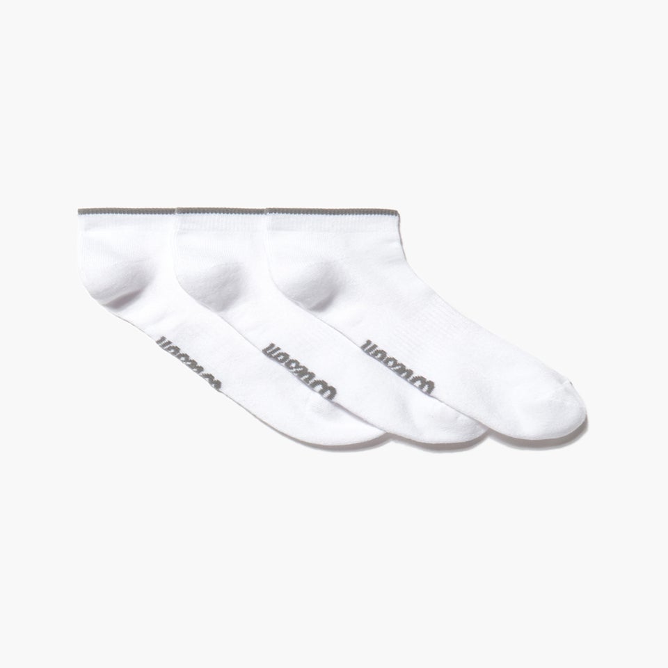 3 Pack Wilson White Sports Trainer Socks