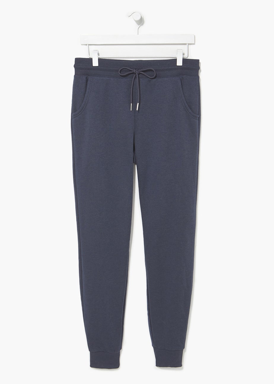 Navy Tapered Joggers