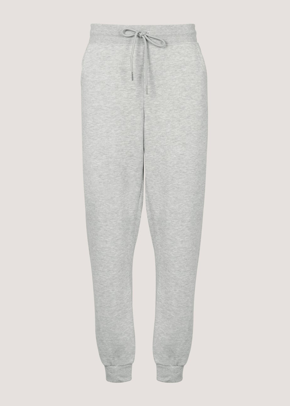 Grey Tapered Jogging Bottoms