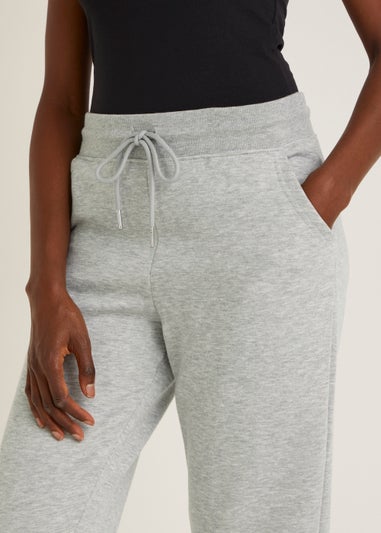Grey Tapered Jogging Bottoms