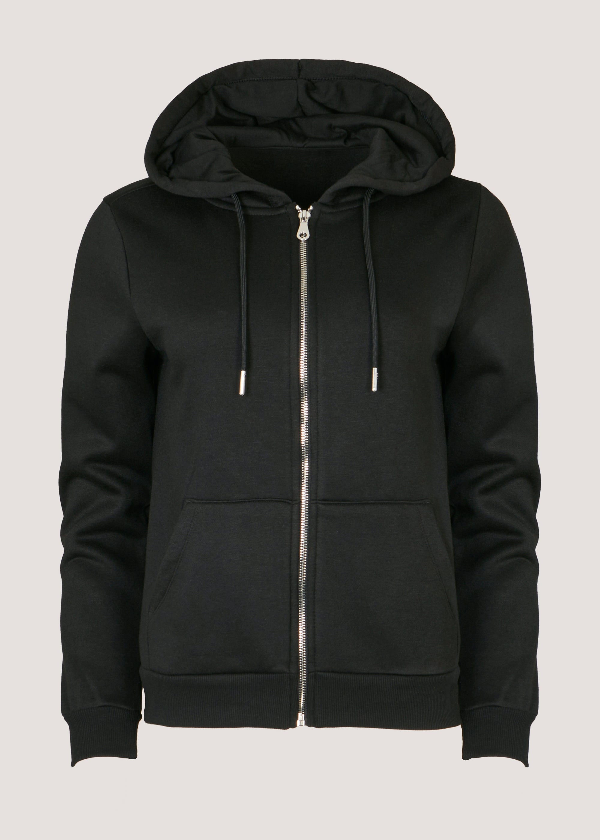 Cute Black Hoodie Women's Zip Up Black Zip Up Hoodie Matalan