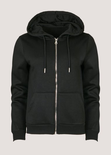 Black Zip Up Hoodie