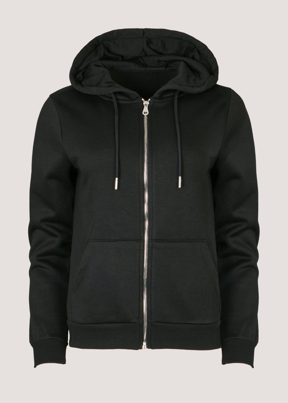 Black Zip Up Hoodie