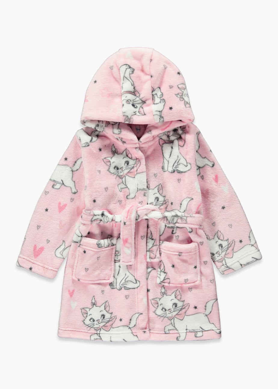 Unisex Pink Disney Marie Dressing Gown (9mths-6yrs)
