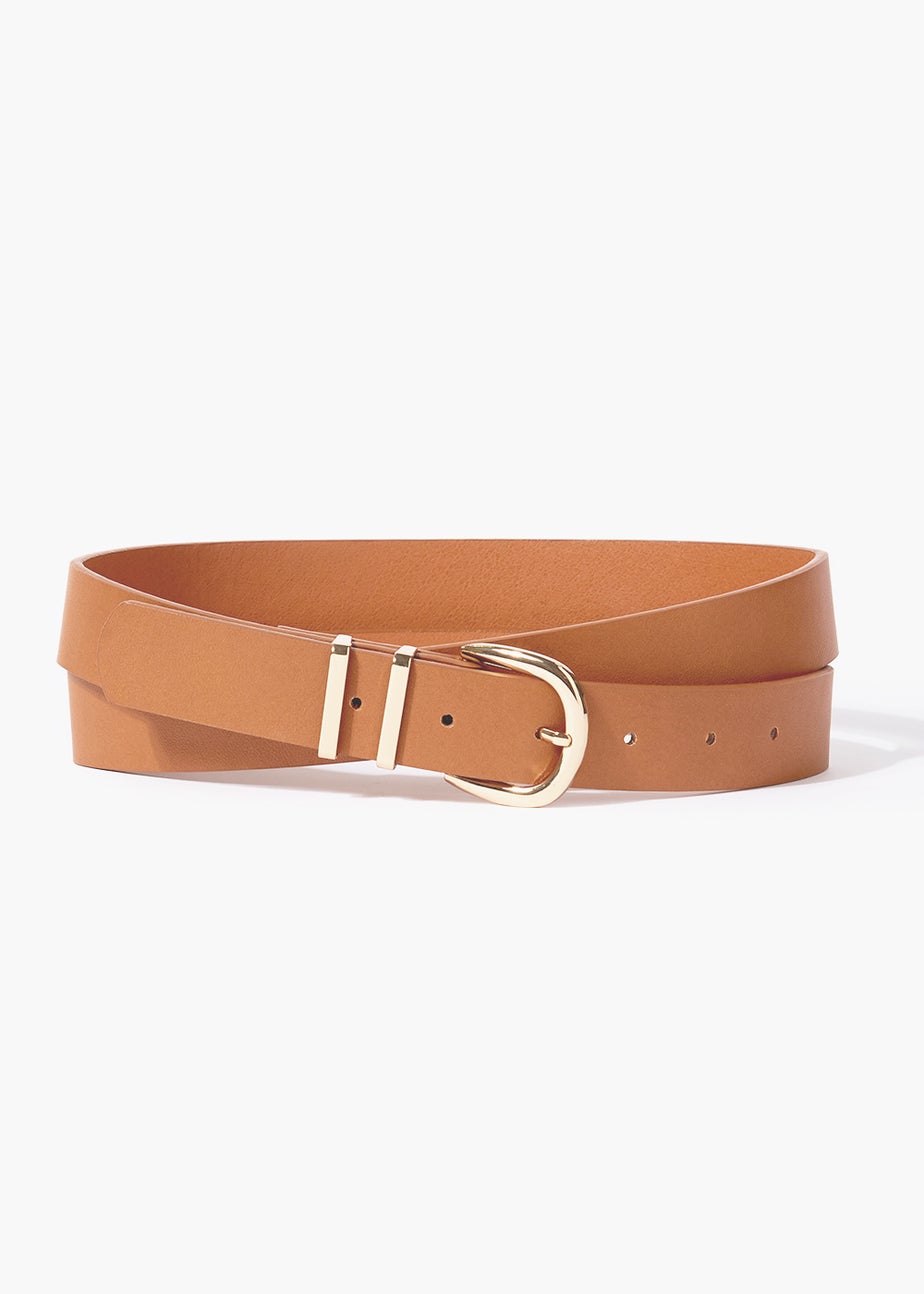 Tan Jeans Belt