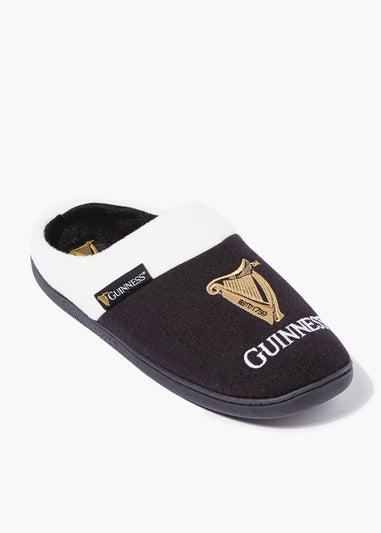 Black Guinness Mule Slippers