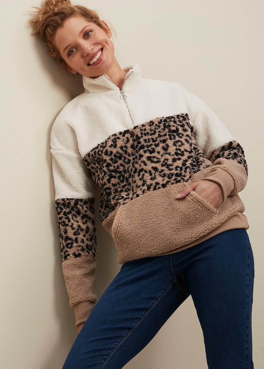 Mid Wash Denim Joggers