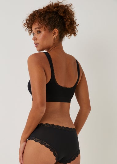 3 Pack Micro Lace Short Knickers