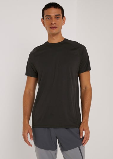 Souluxe Black Essential Sports T-Shirt