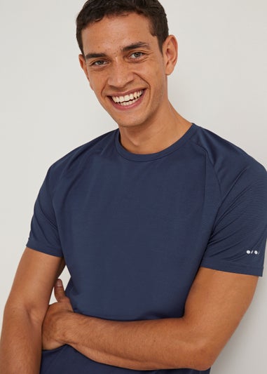 Souluxe Navy Essential Sports T-Shirt