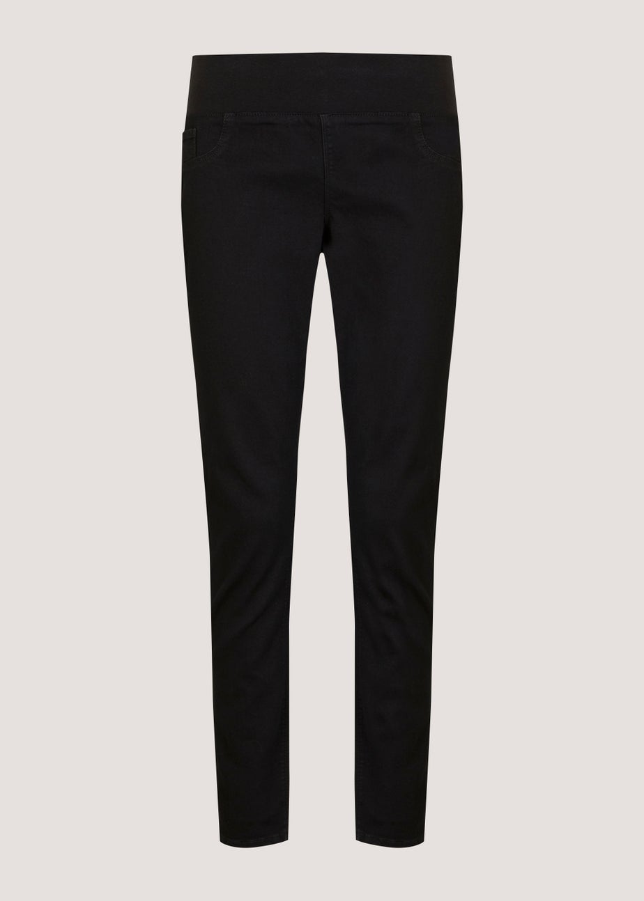 Maternity Rosie Black Under Bump Jeggings
