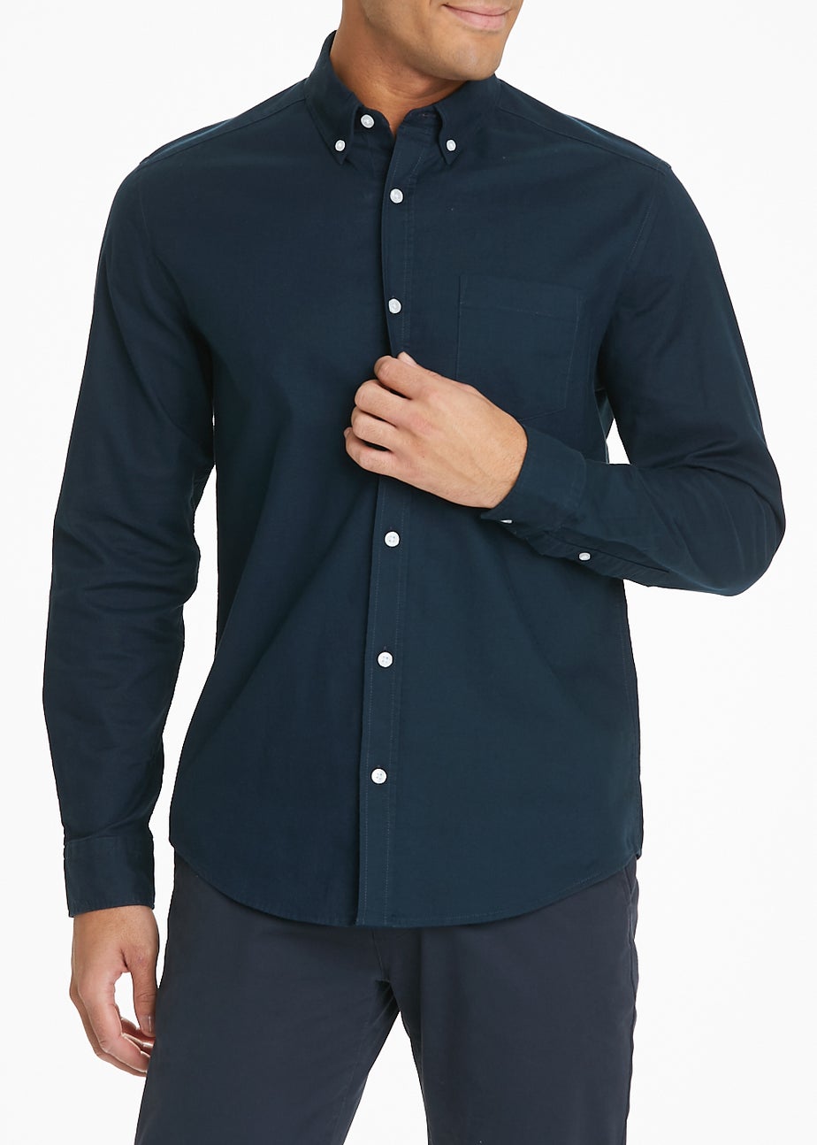 Navy Oxford Shirt