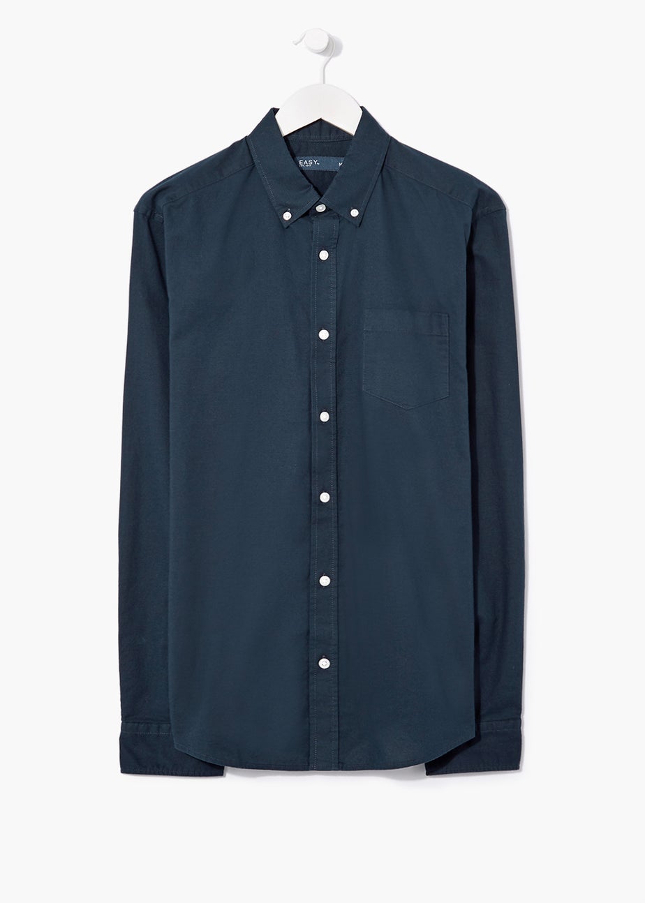 Navy Oxford Shirt