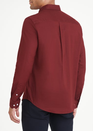 Berry Slim Fit Oxford Shirt