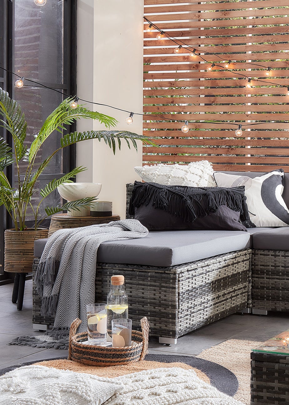 Large Cork Lid Glass Bottle (28cm x 8cm)