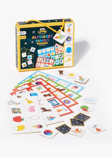 Kids Learn Alphabet Bingo