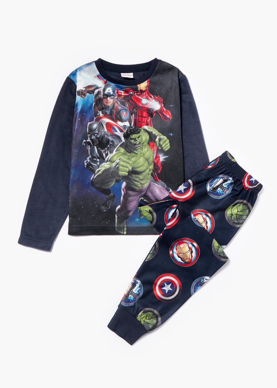 Kids Marvel Avengers Fleece Pyjama Set (2-11yrs)