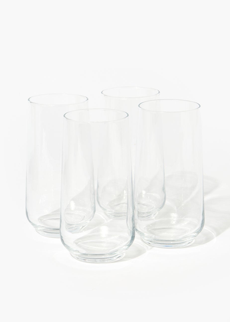 4 Pack Tall Glasses