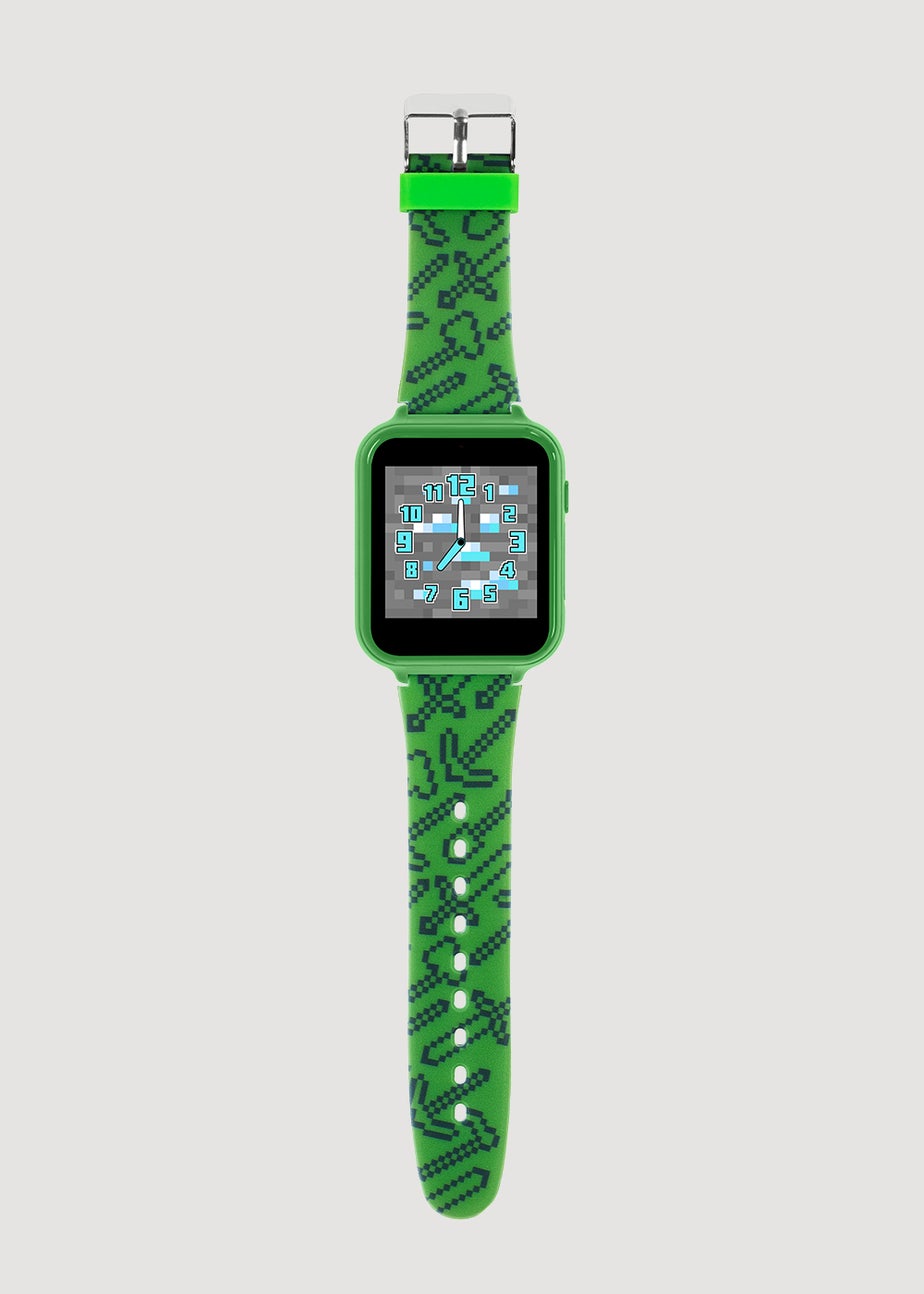 Kids Green Minecraft Smart Watch (One Size)