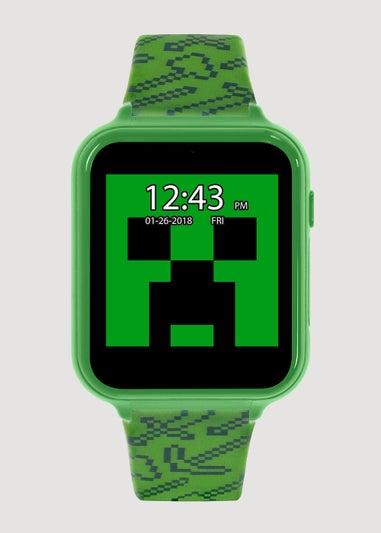 Kids Green Minecraft Smart Watch (One Size)