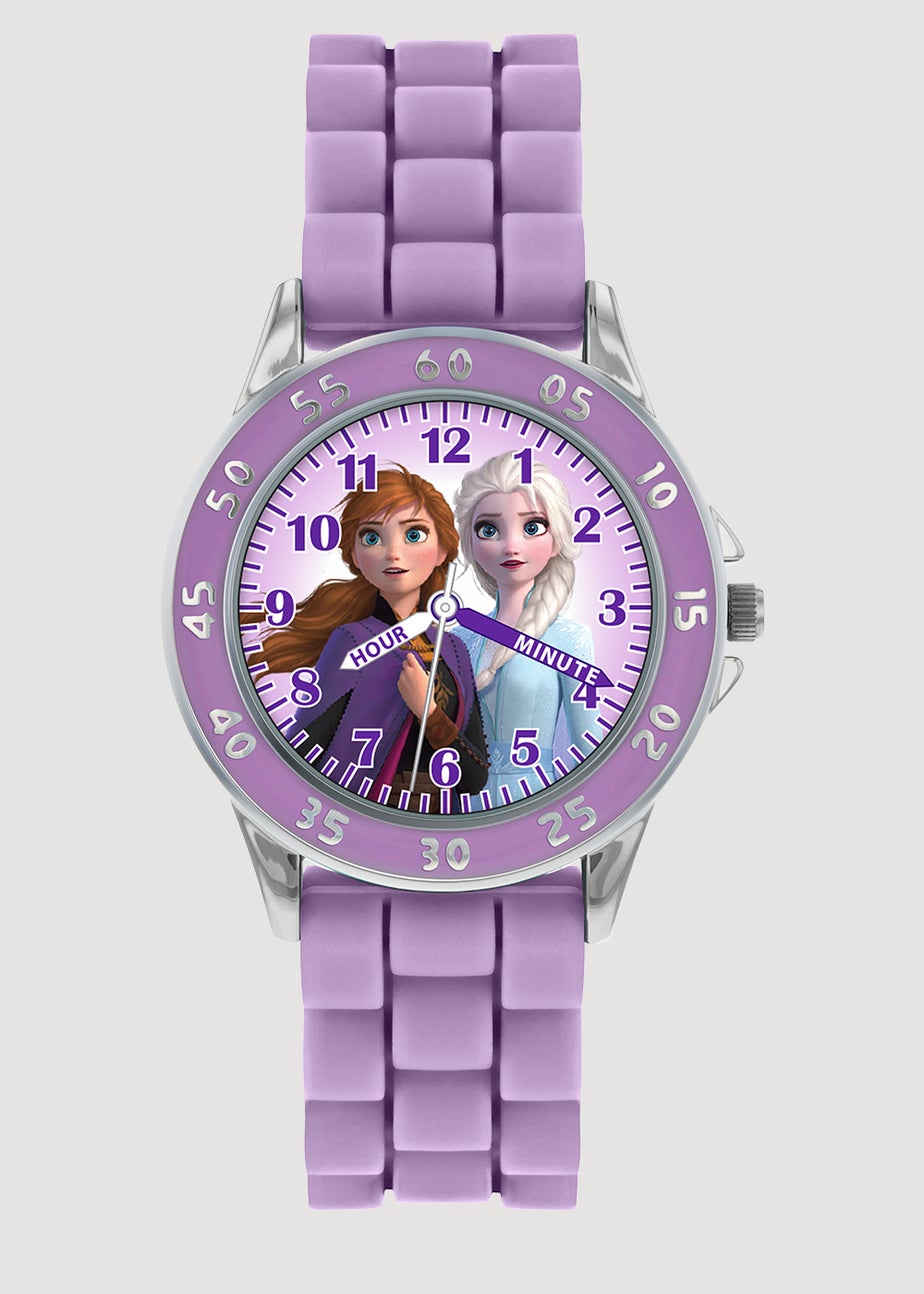 Kids Tikkers Purple Disney Frozen 2 Silicone Watch (One Size)