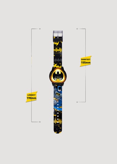 Kids DC Batman Light Up Digital Watch (One Size)