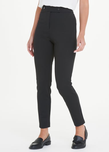 Black Ponte Trousers