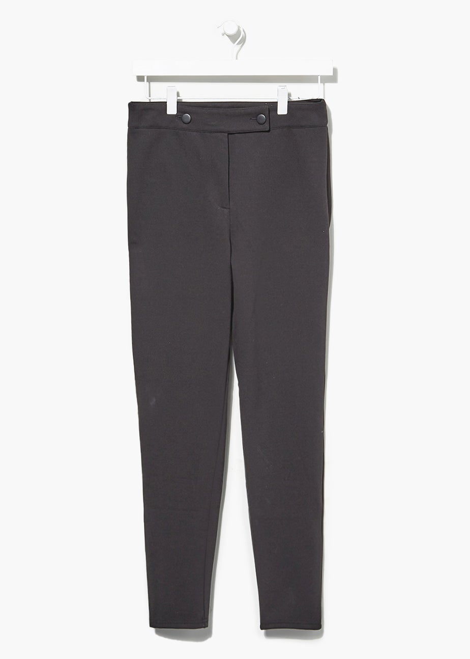Black Ponte Trousers