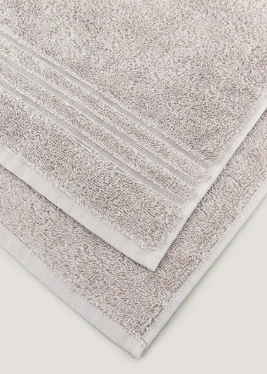 Grey 100% Egyptian Cotton Towels