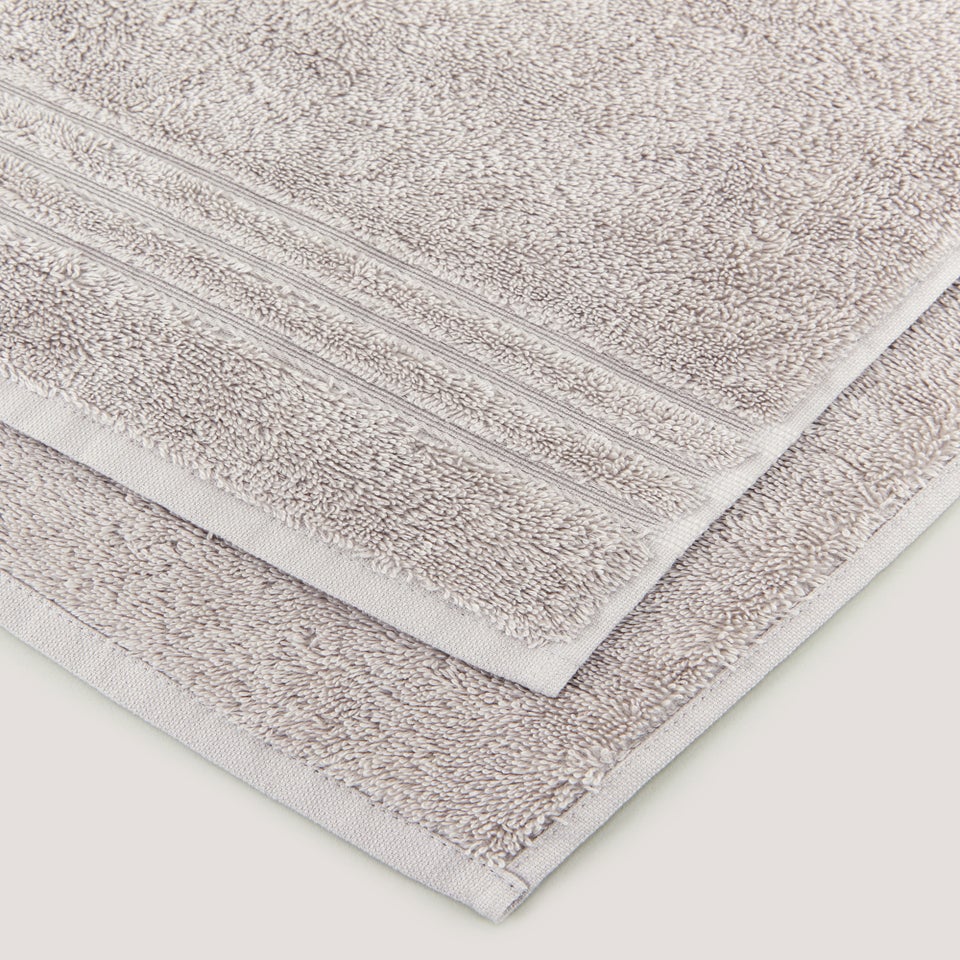 Grey 100% Egyptian Cotton Towels