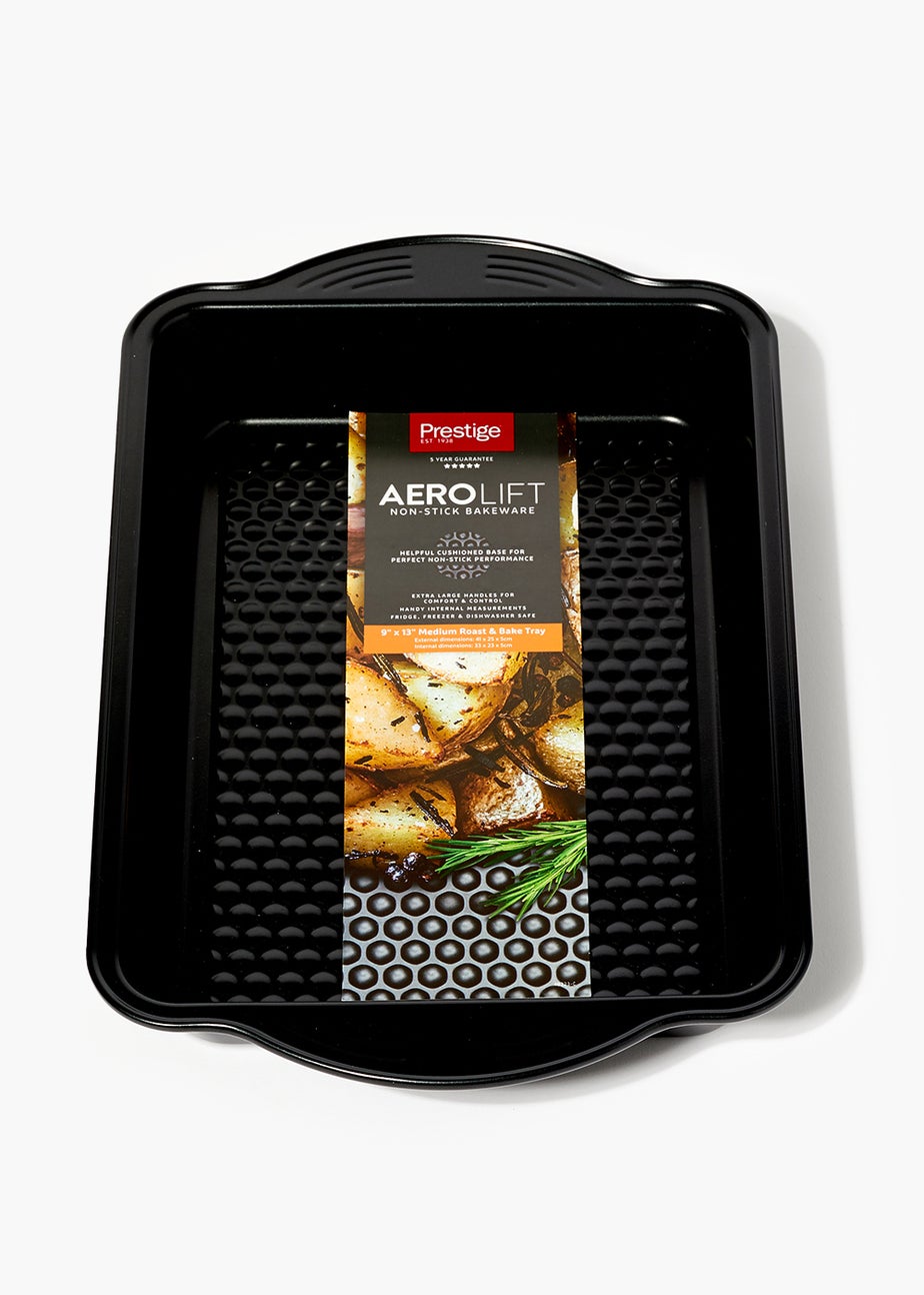 Prestige Aerolift Medium Roast & Bake Tray (41cm x 25cm x 5cm)