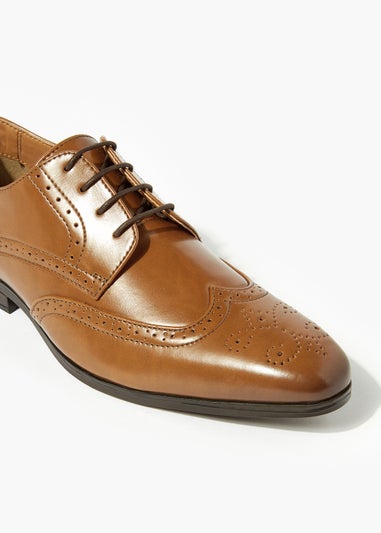 Tan Formal Brogues