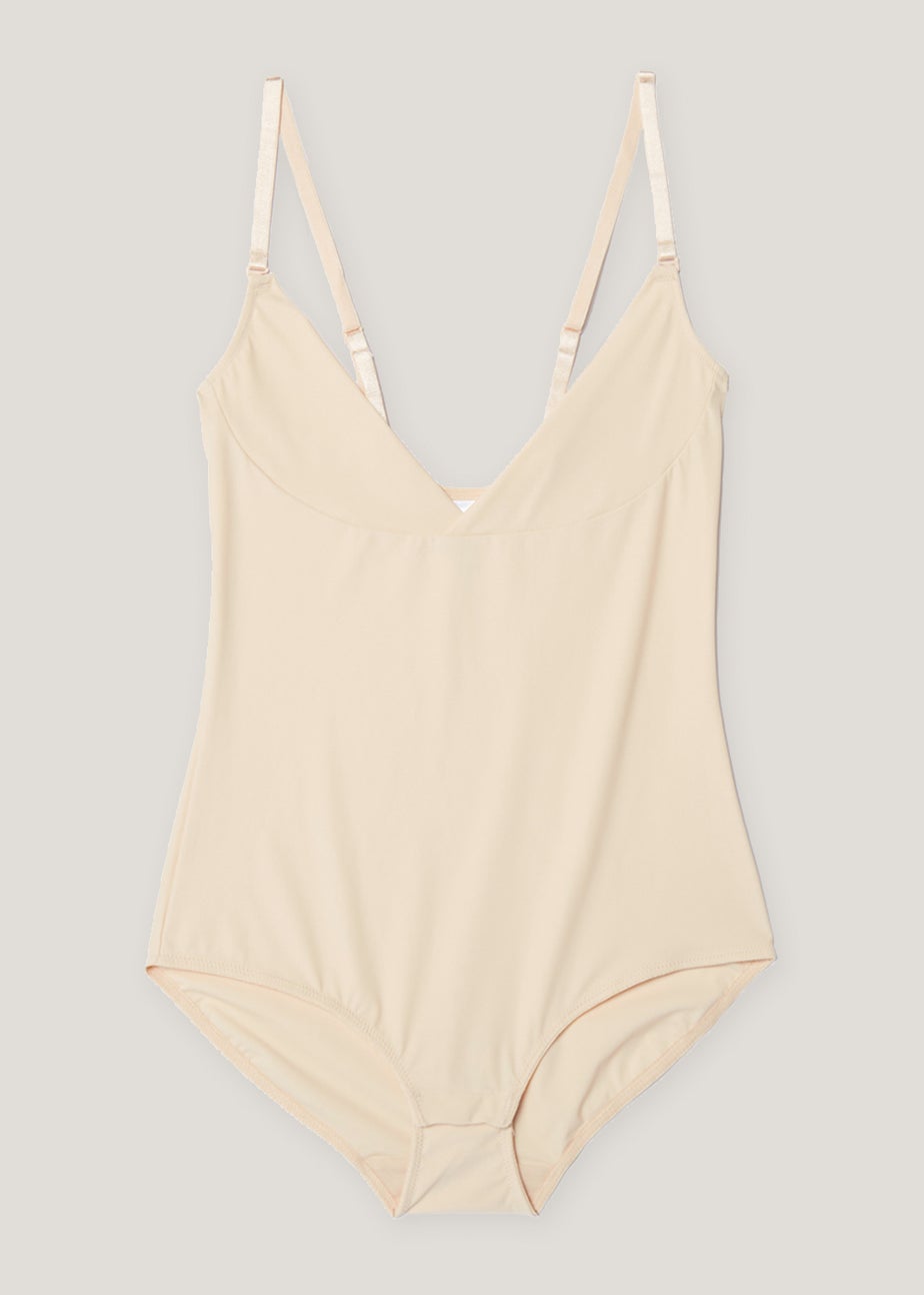 Nude Wear Your Own Bra Control Bodysuit