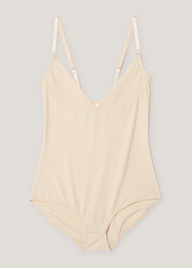 Nude Wear Your Own Bra Control Bodysuit