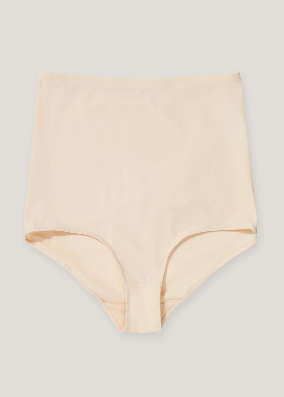 Nude High Waisted Medium Support Control Knickers