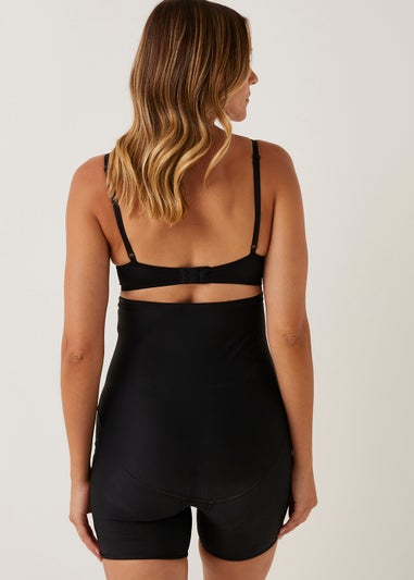 Black Medium Support Control Cycling Shorts