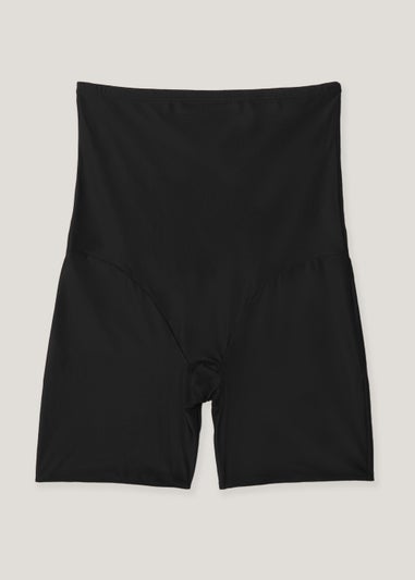 Black Medium Support Control Cycling Shorts