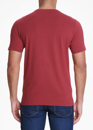 Red Essential V-Neck T-Shirt