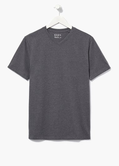 Charcoal Essential V-Neck T-Shirt