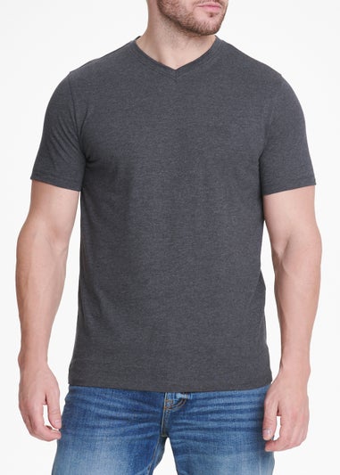 Charcoal Essential V-Neck T-Shirt