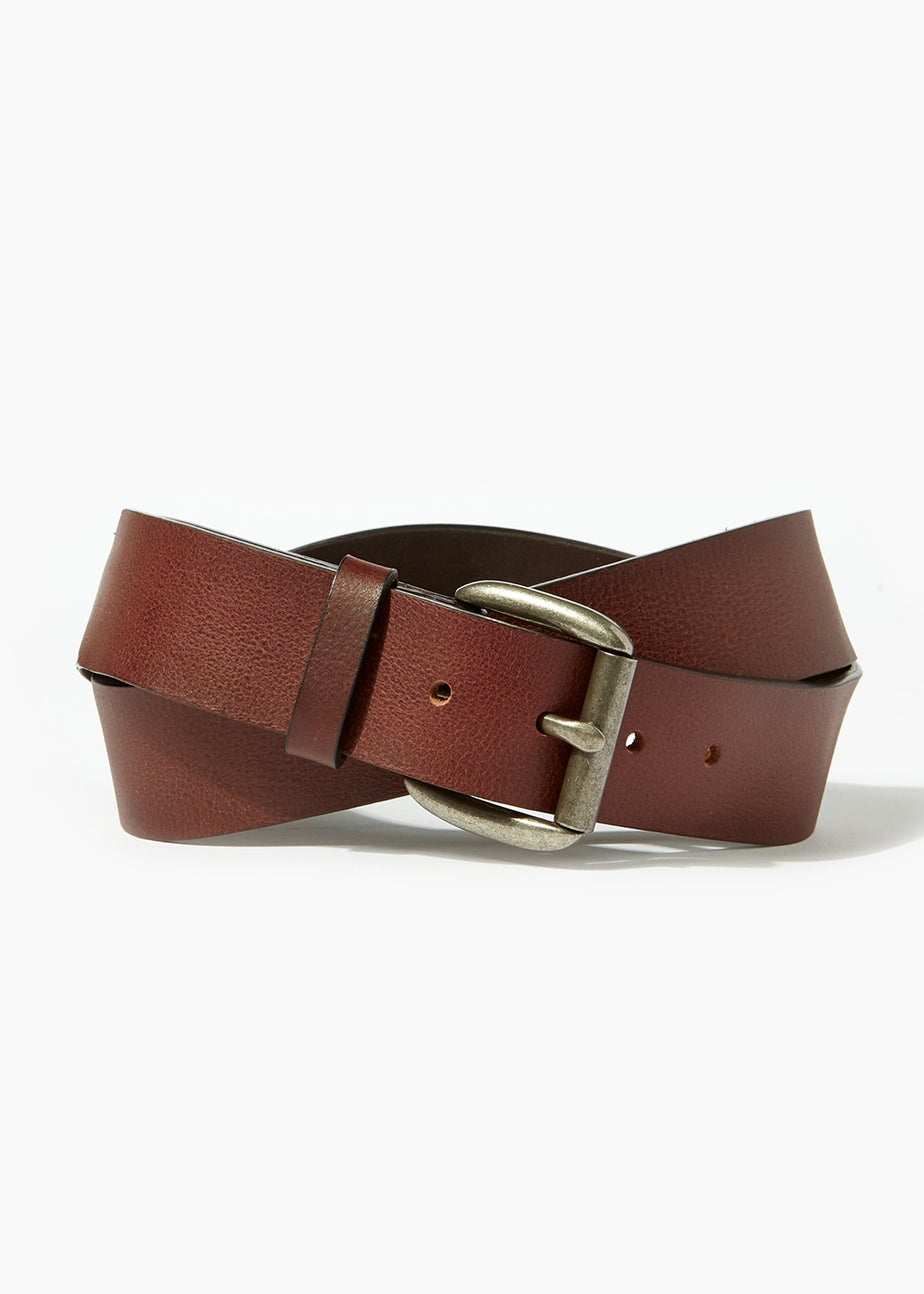 Brown Leather Belt