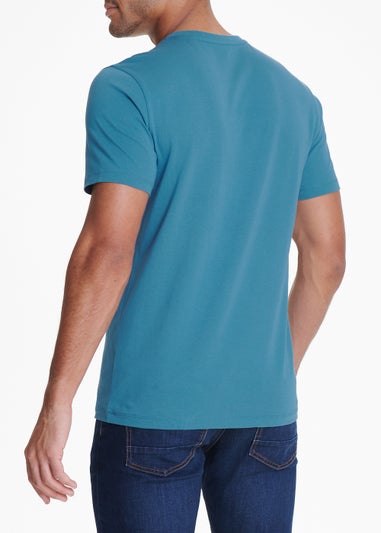 Blue Essential V-Neck T-Shirt