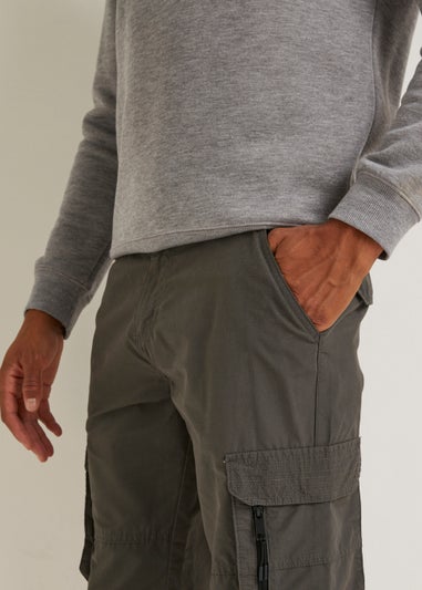 Grey Utility Trousers