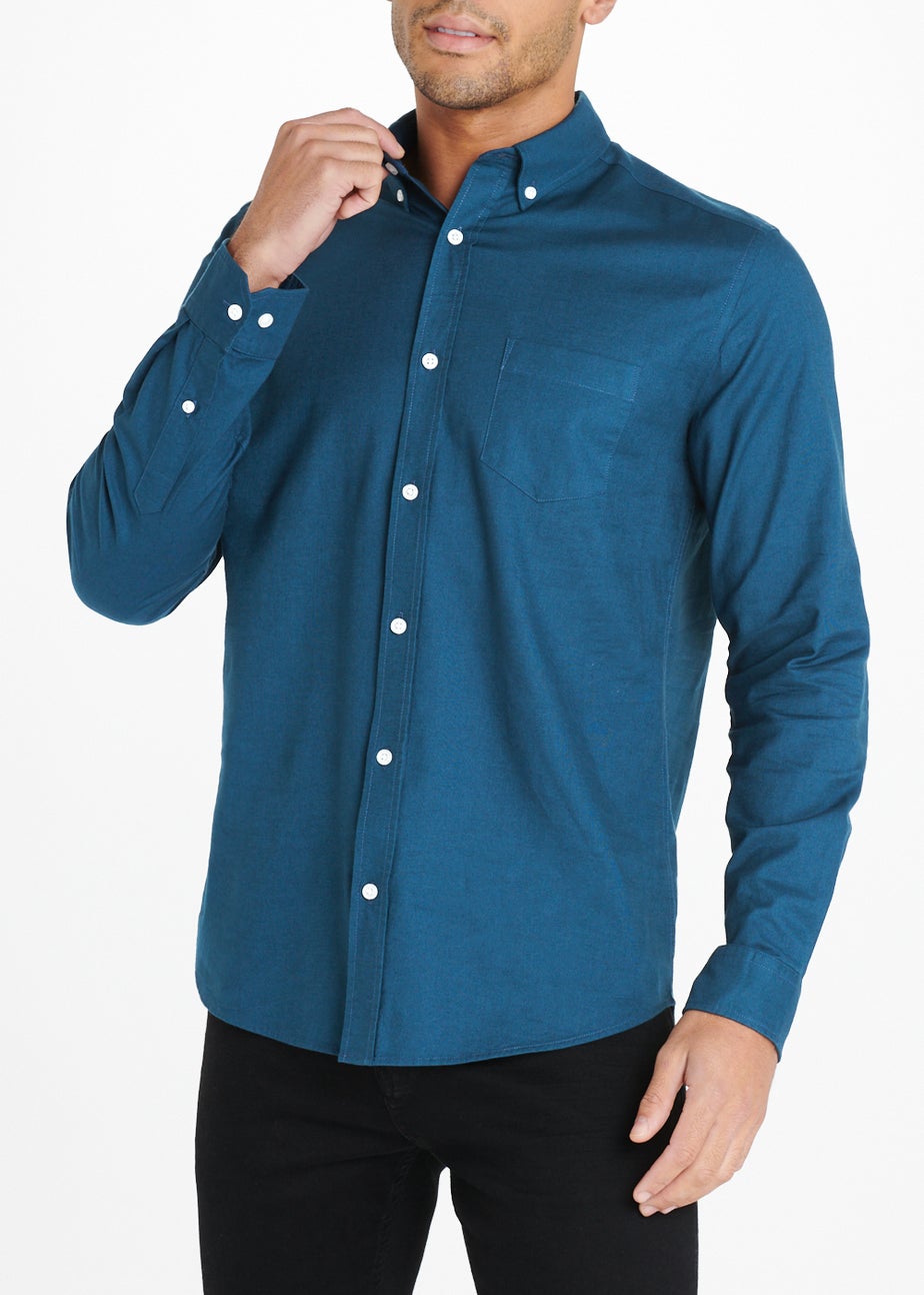 Teal Oxford Shirt