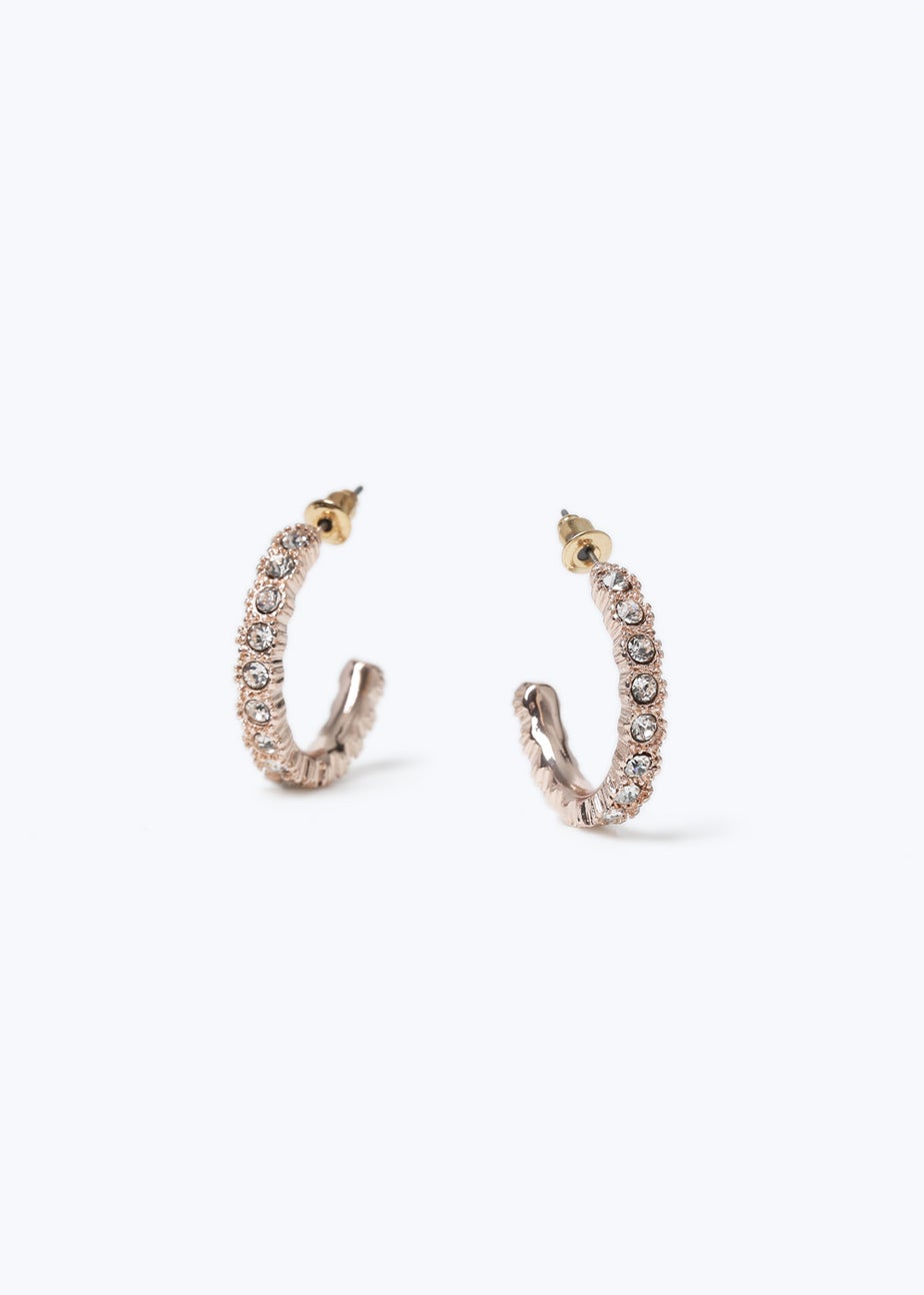 Rhinestone Hoops