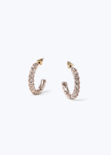 Rhinestone Hoops