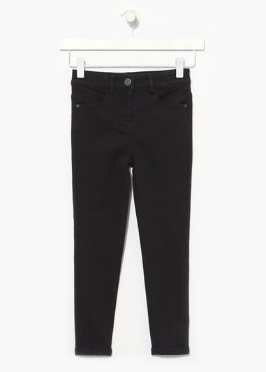 Girls Black Skinny Jeans (4-13yrs)