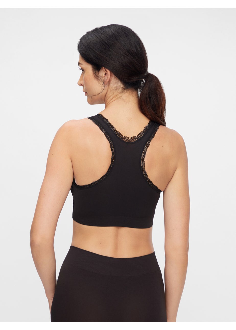 Mamalicious Maternity Black Seamless Nursing Bra