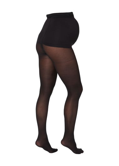 Mamalicious Maternity 2 Pack Over Bump Tights