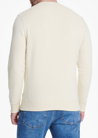 Cream Crew Neck Sweatshirt